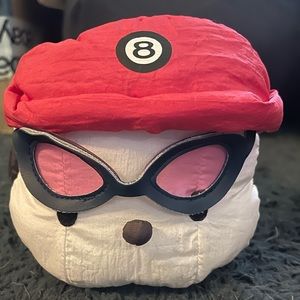 Vintage Sanrio Pochacco scooter club plush